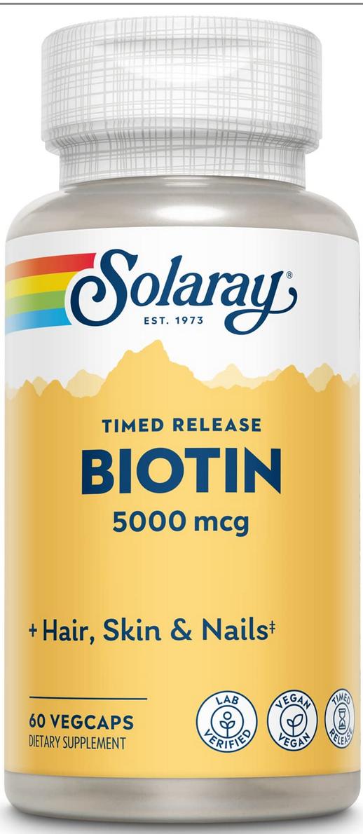 Solaray: Chromium Biotin 60ct