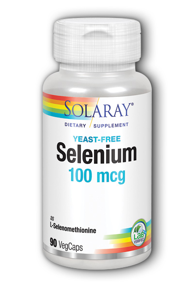 Solaray: Yeast-free Selenium 100 90ct 100mcg