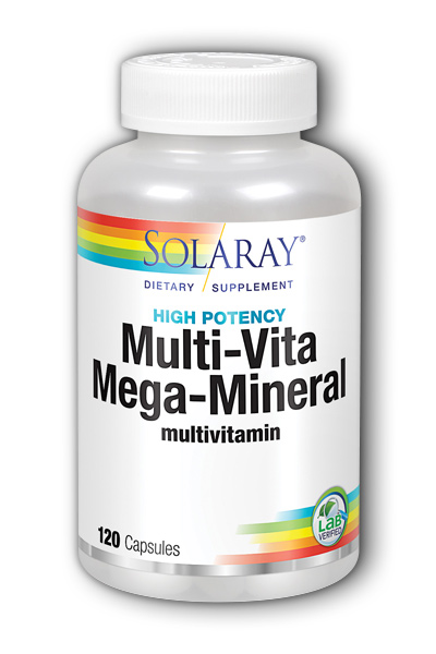 Solaray: Multi-Vita Mega-Mineral Multi-Vita-Min 120ct