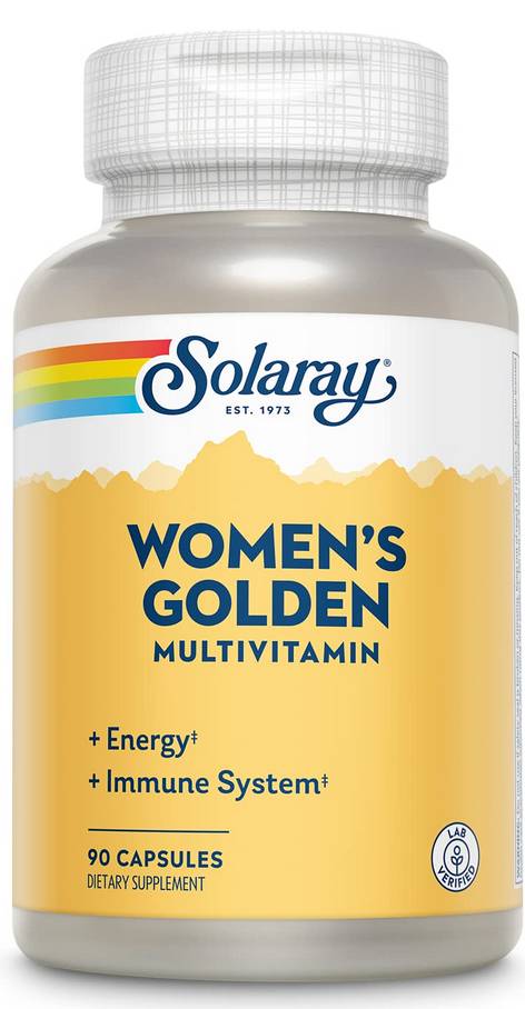 Solaray: Women's Golden Multi-Vita-Min 90ct