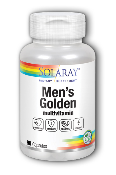 Men's Golden Multi-Vita-Min 90ct from Solaray