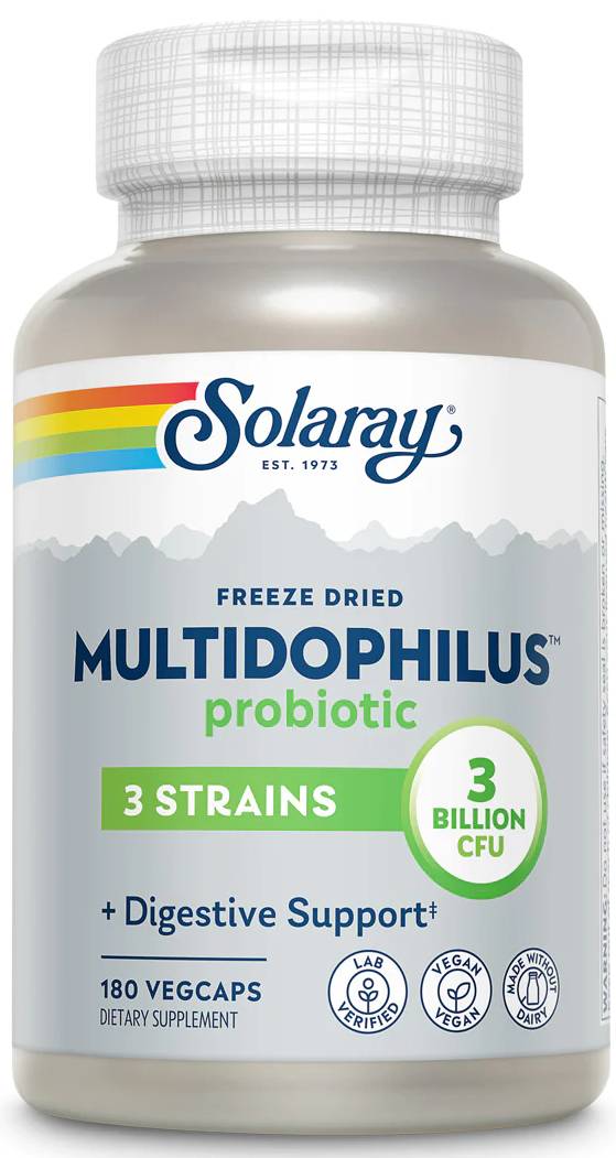 Solaray: Multidophilus Non-Dairy 180ct 3bil