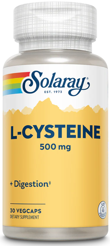 Solaray: Free-Form L-Cysteine 30ct 500mg