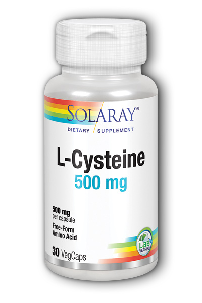 Free-Form L-Cysteine, 30ct 500mg