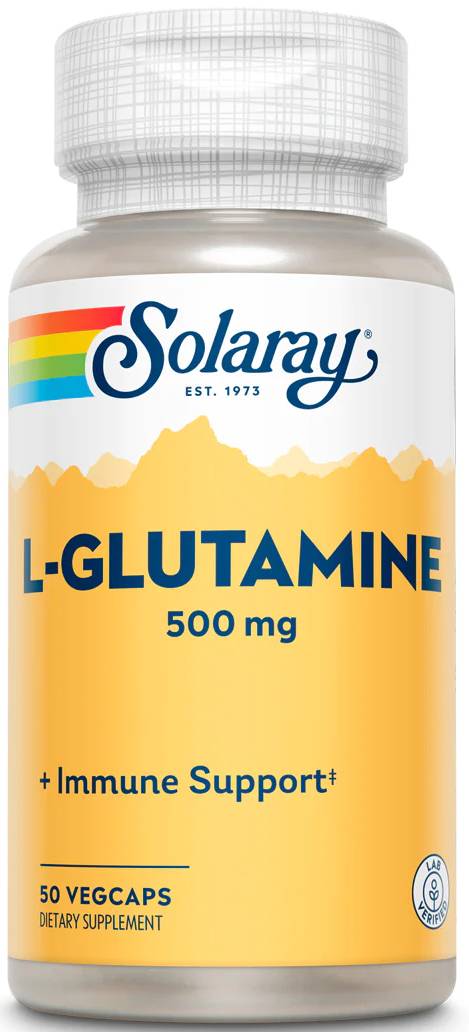 Free-Form L-Glutamine, 50ct 500mg