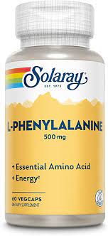 Solaray: Free-Form L-Phenylalanine 60ct 500mg