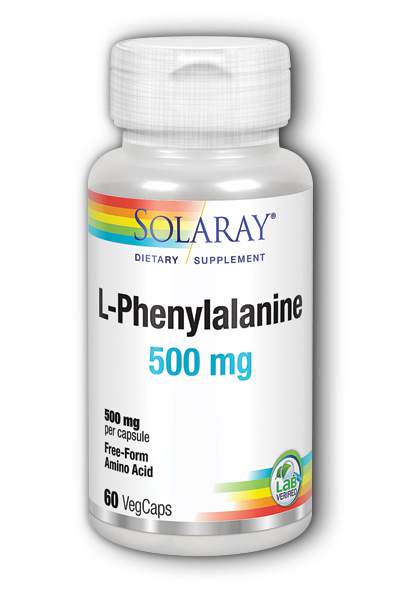 Solaray: Free-Form L-Phenylalanine 60ct 500mg