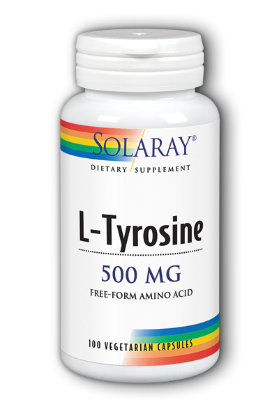 Solaray: Free-Form L-Tyrosine 100ct 500mg