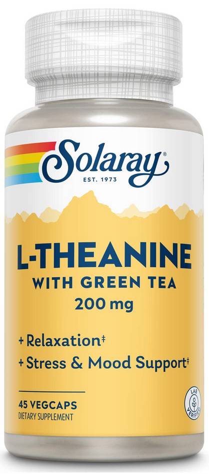 Solaray: L Theanine 45 ct 200mg