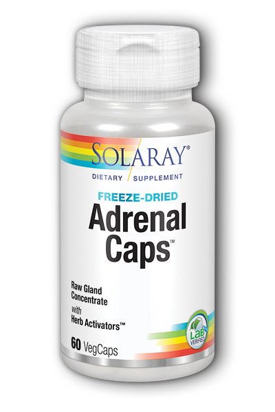 Solaray: Adrenal Caps 60ct 170mg