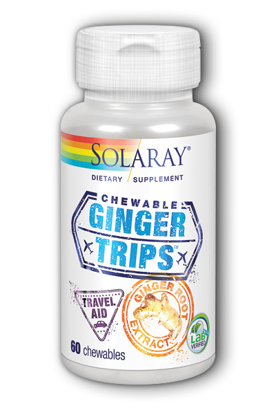Ginger Trips Chewable, 60ct 67mg