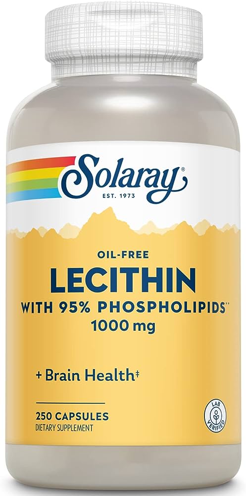 Solaray: Lecithin Oil Free 250ct