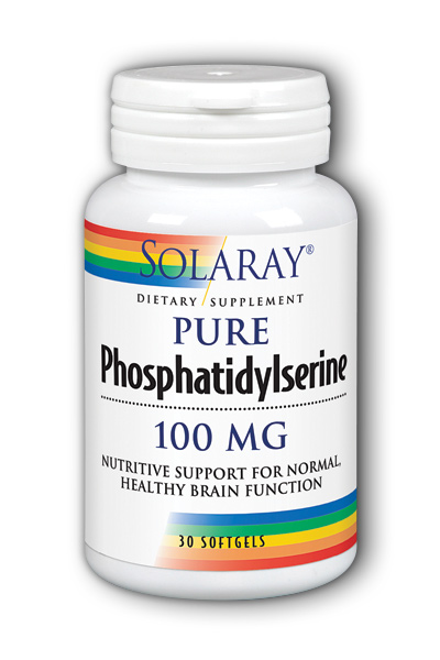 Solaray: Phosphatidylserine with Leci-PS 100mg 30ct 100mg