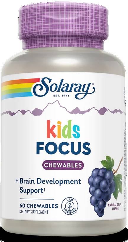 Solaray: Focus for Children 60ct
