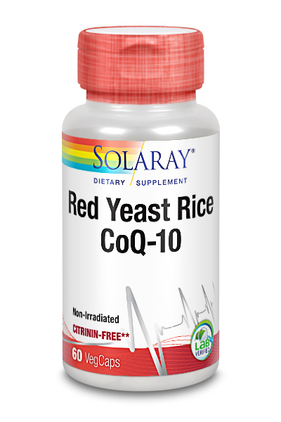 Red Yeast Rice Plus CoQ10 60ct from Solaray
