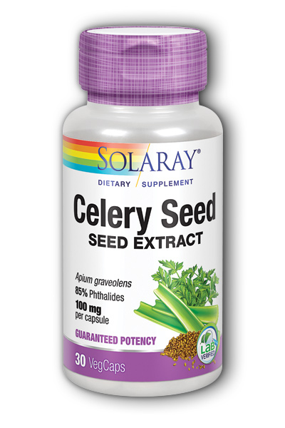 Solaray: GP Celery Seed Extract 30ct 100mg