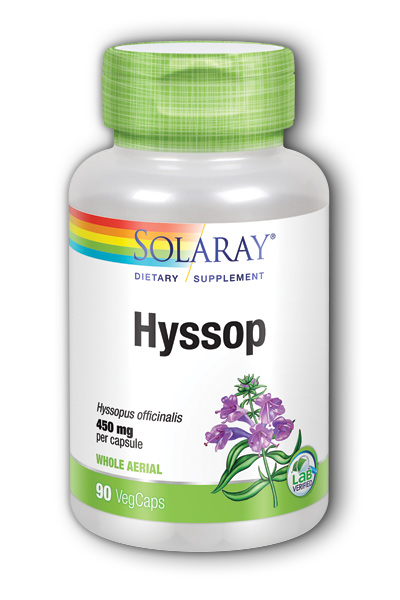 Solaray: Hyssop 90ct