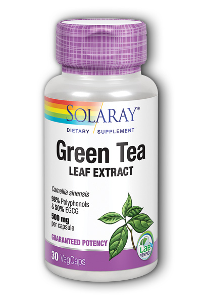 Solaray: Green Tea Double Strength 30ct