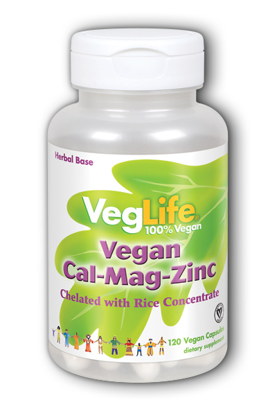 Vegan Cal-Mag Zinc, 120ct