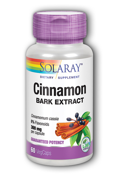 Solaray: Cinnamon Bark Extract 60 Vcaps