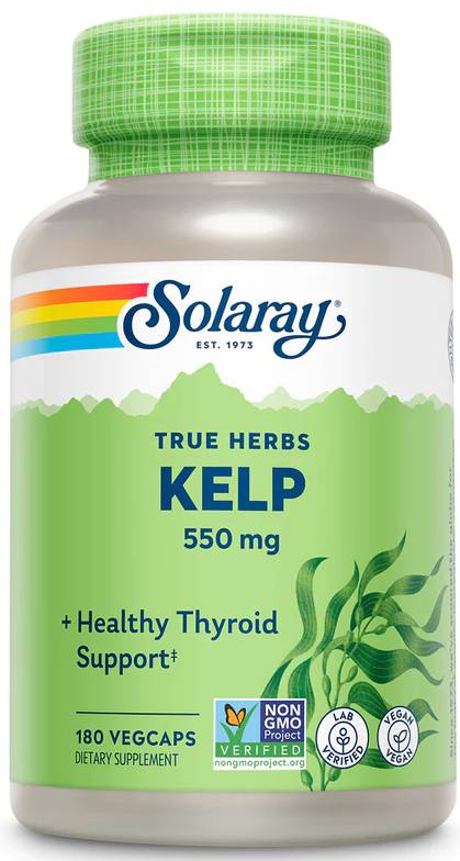 Solaray: Kelp 180ct 640mg