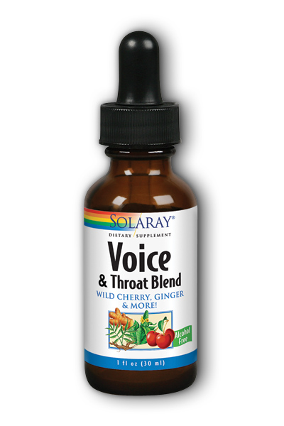 Solaray: Voice and Throat Blend 1 oz