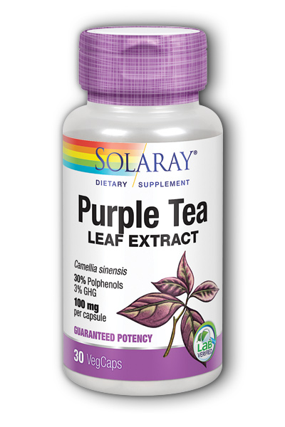 Solaray: Purple Tea 30 ct Vcp