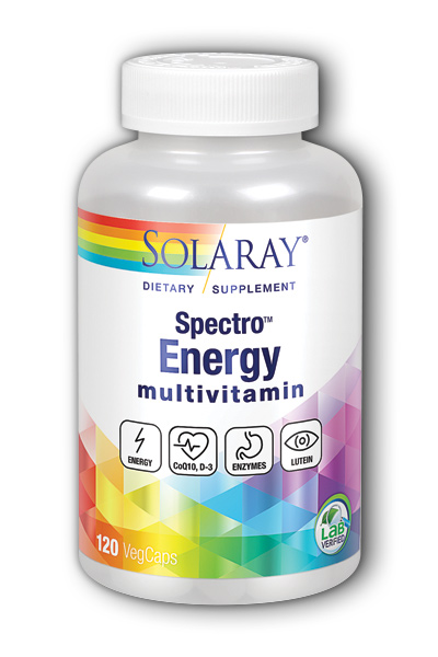 Solaray: Spectro Energy Multi-Vita-Min 120 Vegetarian Capsules