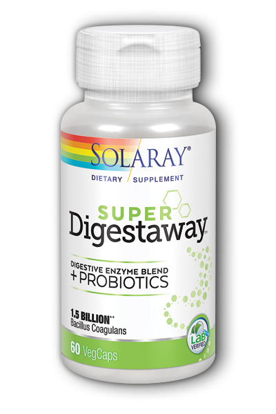 Solaray: Super Digestaway Plus Probiotics 60 ct Vcp