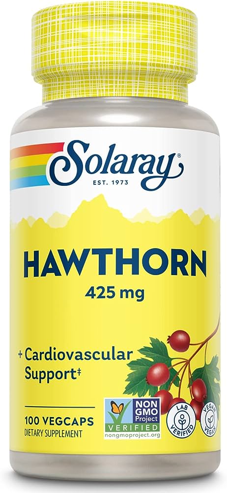 Solaray: Hawthorn Berry Organically Grown 100 VegCaps