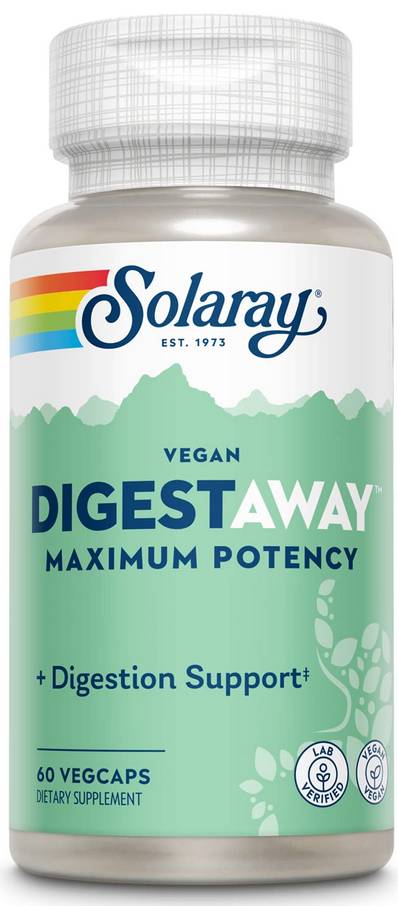Solaray: Super Digestaway Plant Enzymes Vegan 60ct