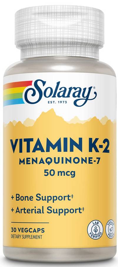 Solaray: Vitamin K-2 Menaquinone-7 30ct