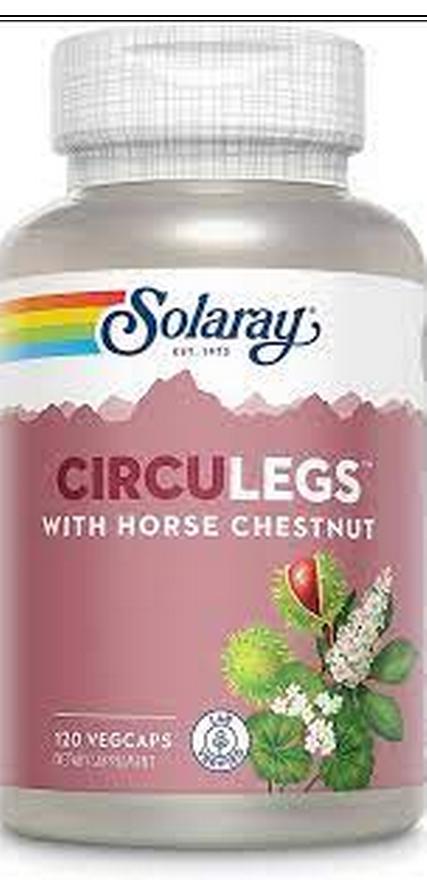 Solaray: Circulegs- Horse Chestnut Special Formula 120ct