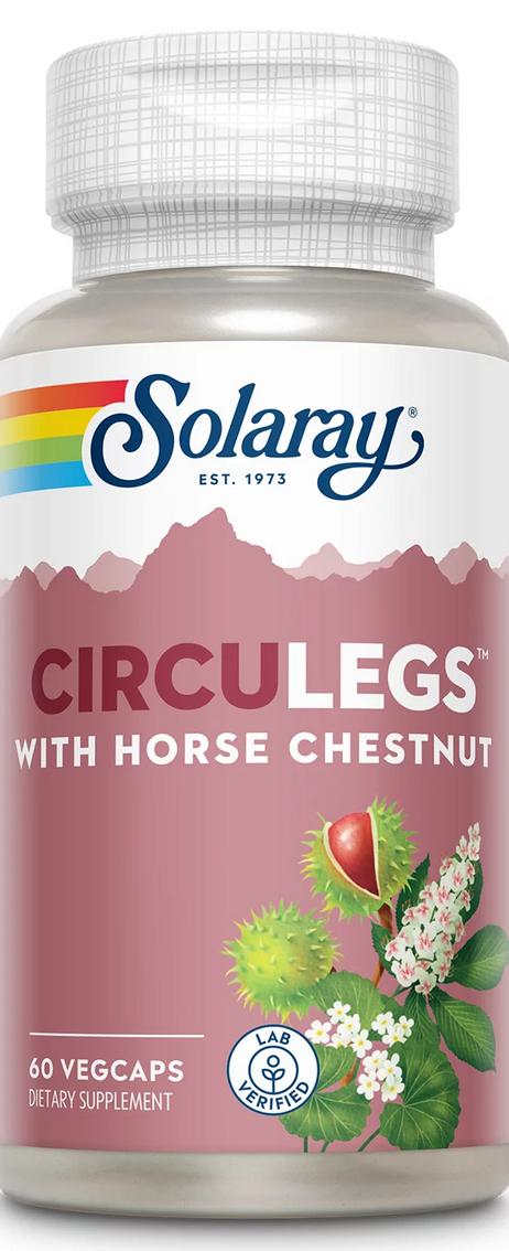 Solaray: CircuLegs-Horse Chestnut Special Formula 60ct