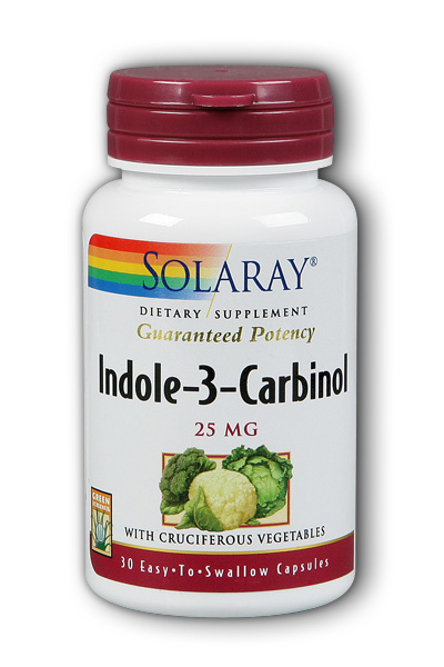 Indole-3-Carbinol with Cruciferous Vegetables, 30ct 25mg