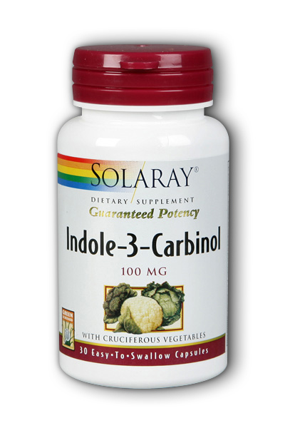Solaray: Indole-3-Carbinol 30ct 100mg