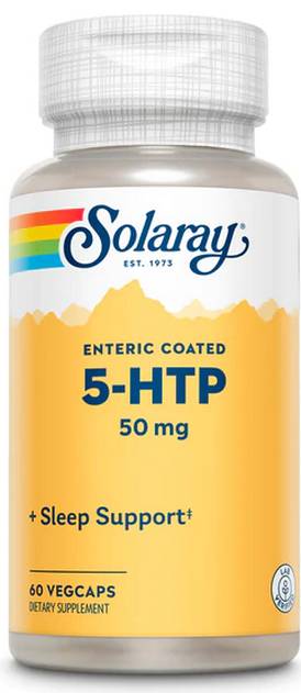 Solaray: L-5-hydroxyTryptophan 60ct 50mg