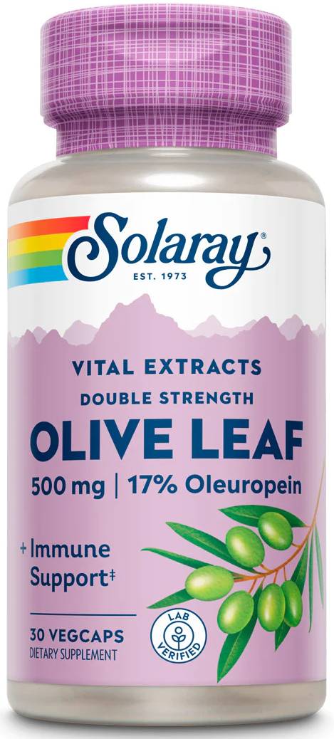 Solaray: Olive Leaf 500mg 30ct 500mg