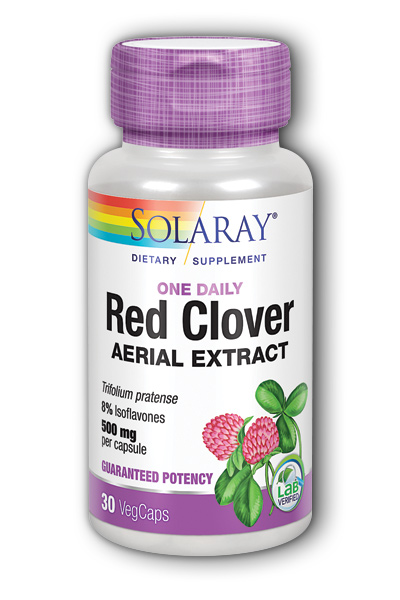 Solaray: One Daily Red Clover PhytoEstrogen 30ct 500mg