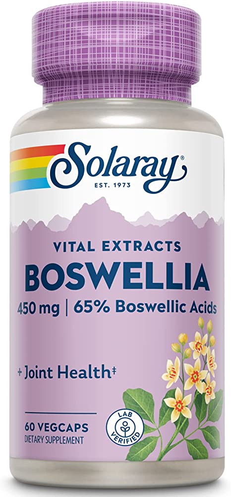 Solaray: Boswellia Resin Extract 60ct 300mg
