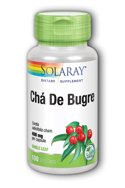 Solaray: Cha De Bugre Leaf 100 VegCaps