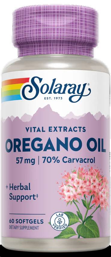 Oregano Oil 70 Percent Carvacrol, 60 Sg
