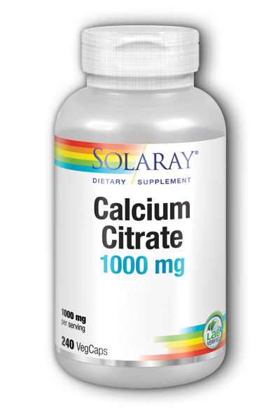 Calcium Citrate, 240vcaps 250mg