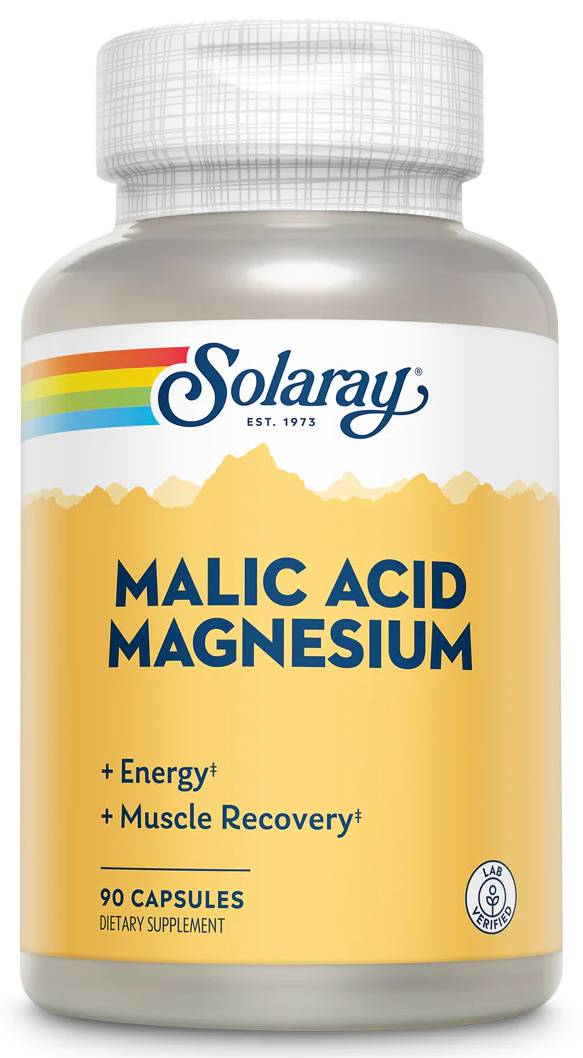 Solaray: Malic Acid with Magnesium 90ct 133mg