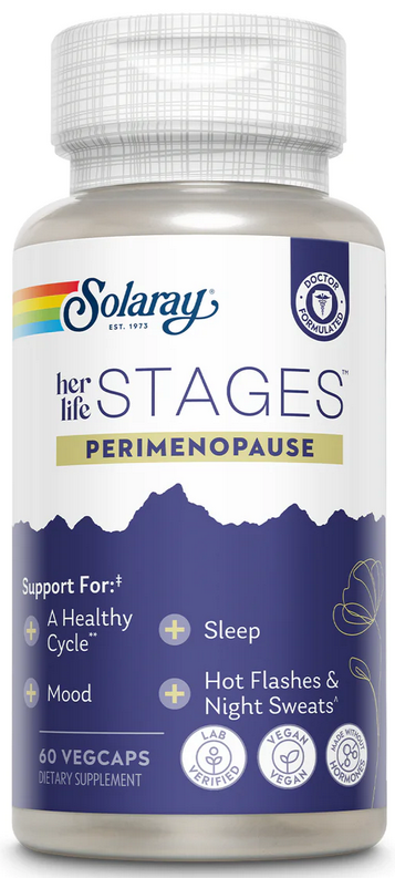 Solaray: Her Life Stages Menopause 60ct