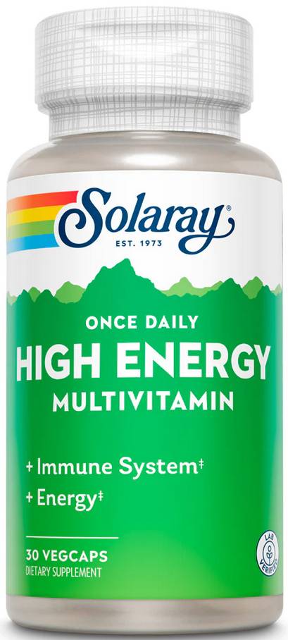 Solaray: Once Daily High Energy 30ct