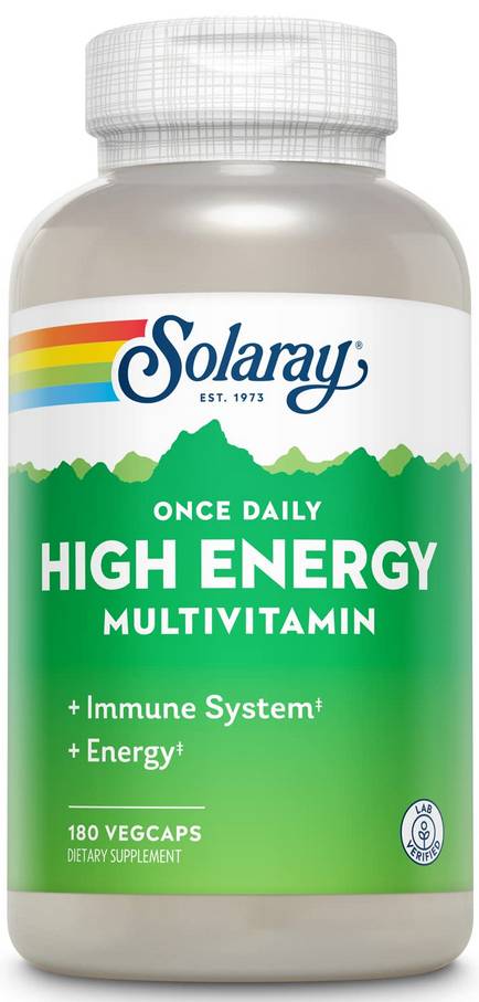 Solaray: Once Daily High Energy 180ct
