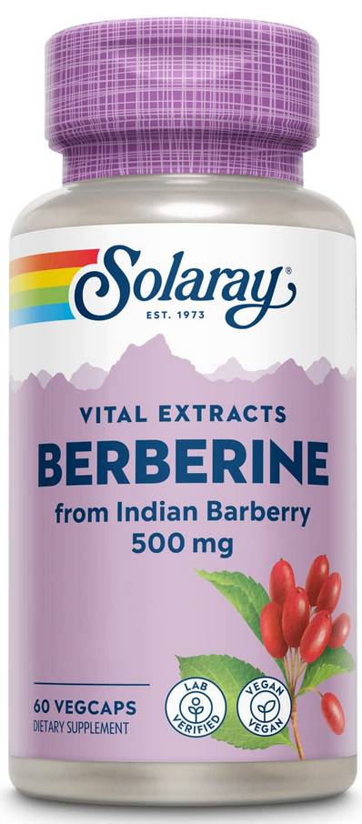 Solaray: Berberine 500mg 60 VegCaps