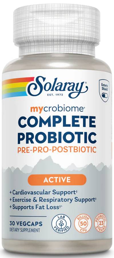 Solaray: Complete Probiotic Active 30 VegCaps