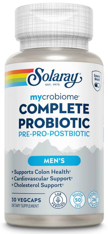 Solaray: Complete Probiotic Mens 30ct